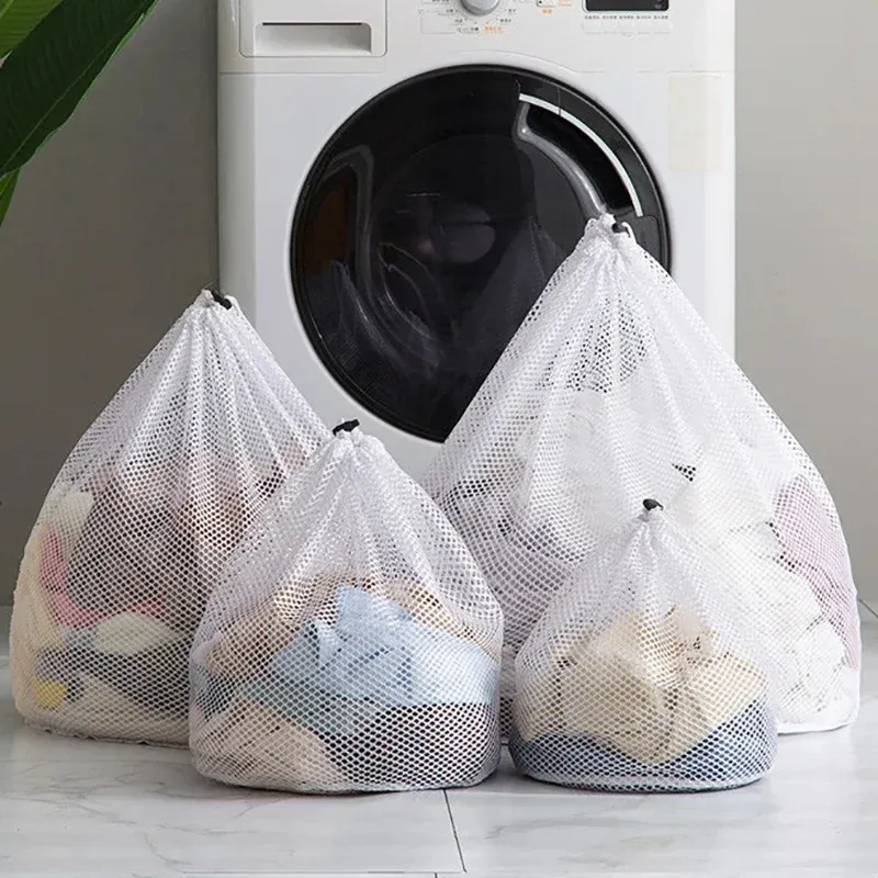 Großer Wäschesack, Netz-Organizer, Netz, schmutziger BH, Socken, Unterwäsche, Schuhaufbewahrung, Waschmaschinen-Abdeckung, Kleidung