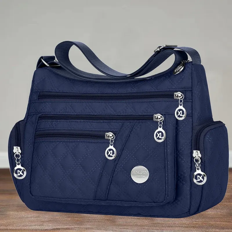 Quadratische, vielseitige Umhängetasche für Herren und Damen, große Tasche im neuen Stil, Stofftasche, Umhängetasche im Oxford-Stil, modisch