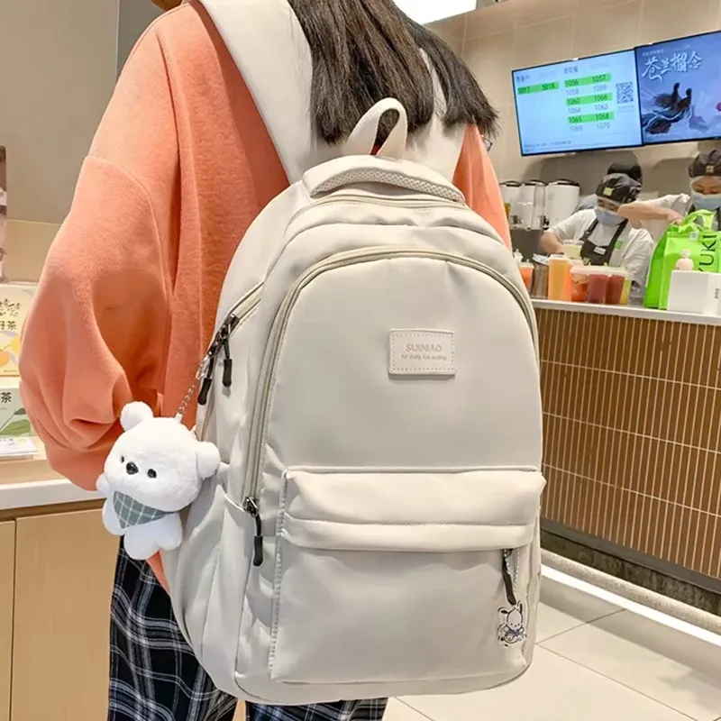 Neue Weibliche Mode Männer Hohe Kapazität Wasserdichte College Rucksack Trendy Frauen Laptop Schule Taschen Nette Mädchen Reise Buch Tasche Cool