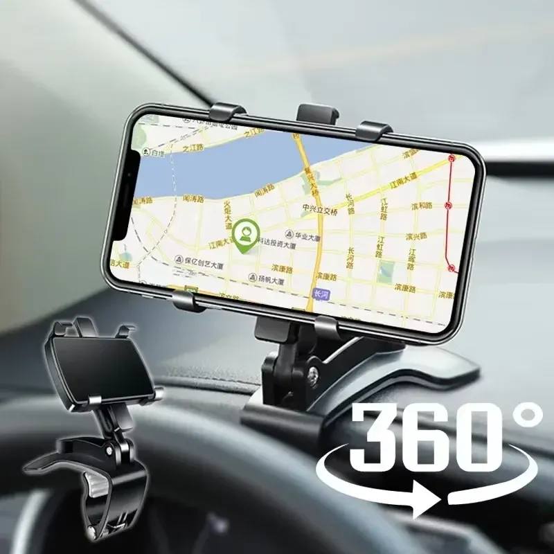 Universal Auto Handy Halter Dashboard Telefon Halter Einfache Clip Halterung Ständer Handy Ständer Für GPS Navigation Hängen Halter