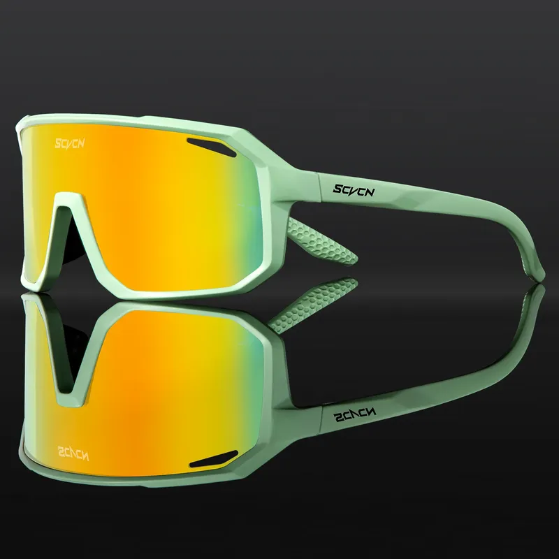 SCVCN Neue Radfahren Gläser Fahrrad Sonnenbrille Männer UV400 Brillen Outdoor Sport MTB Brille Fahrrad Frauen Reiten Wandern Sonnenbrille