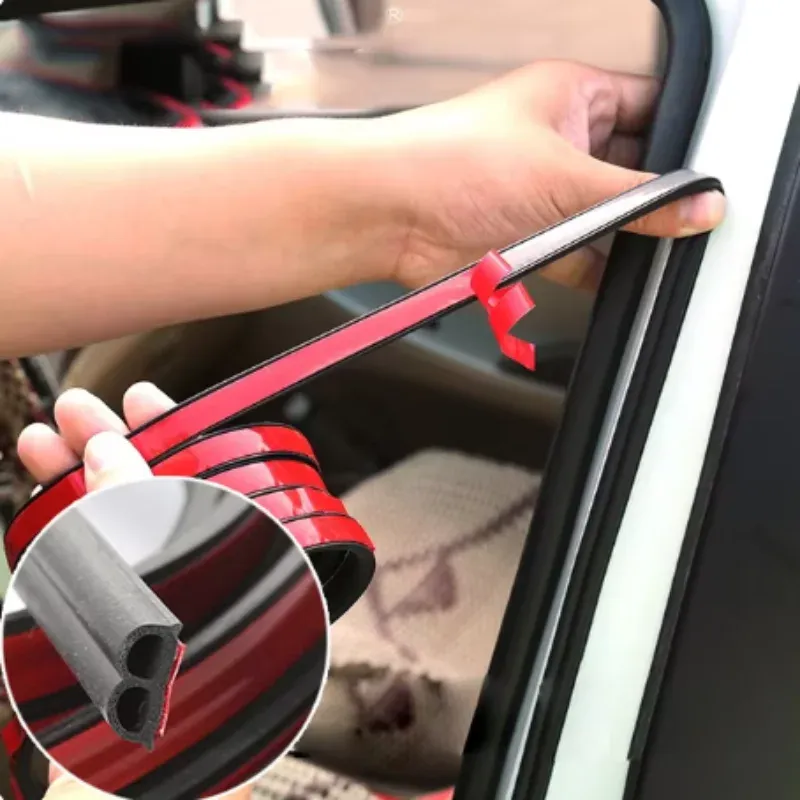 Auto Tür Dichtung Streifen Aufkleber Dichtungs Gummi B Form Tür Dichtungen Schalldämmung Auto Tür Dichtstoff Autos Zubehör