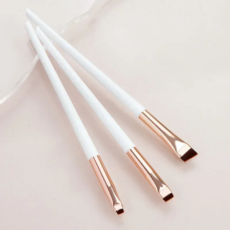 CNK 3/1 Pc Klinge Eyeliner Pinsel Augenbraue Pinsel Tragbare Augenbraue Mapping Werkzeug Stirn Laminierung Pinsel Feine Eye Liner Augenbraue Werkzeuge
