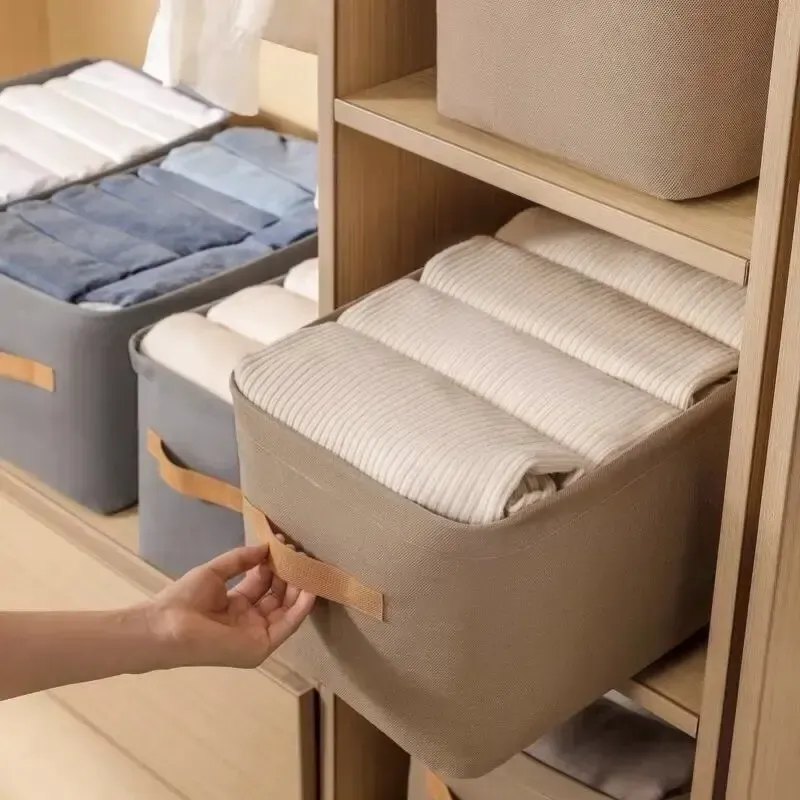1pc faltbare Kleidung und verschiedene Gegenstände Aufbewahrung sbox mit Stahlrahmen Kleider schrank Organisation und Lagerung