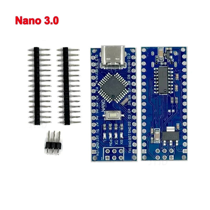 Typ-C USB Nano 3.0 mit Bootloader-kompatiblem Nano-Controller für Arduino CH340 USB-Treiber 16MHz ATMEGA328P