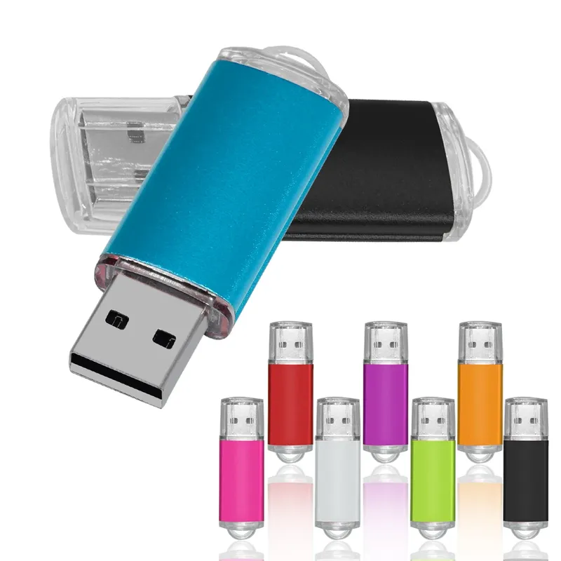 High Speed Colorful USB Flash Drive 2.0 Metall Pendrive 32gb 16gb 1gb 64gb Pen Drive Memoria USB Fotografie Geschenke Speicher Disk