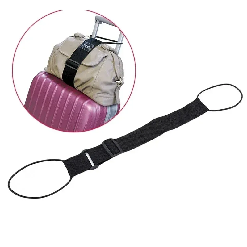 Verstellbarer, elastischer Gepäckgurt, Trägergurt, Gepäck, Bungee-Gürtel, Koffer, Reise, Sicherheit, Handgepäckgurte