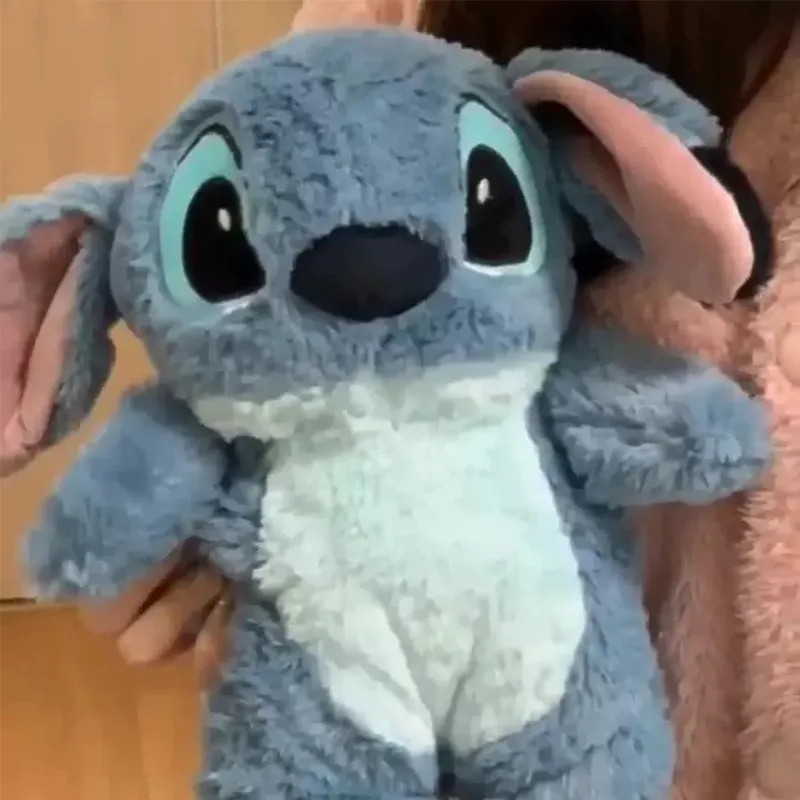 Disney Stich Plüsch Hand Warme Flasche Wärmflaschen Kawaii Weiche Winter Tragbare Warme Handtasche Anime Spielzeug Weihnachten Geschenk