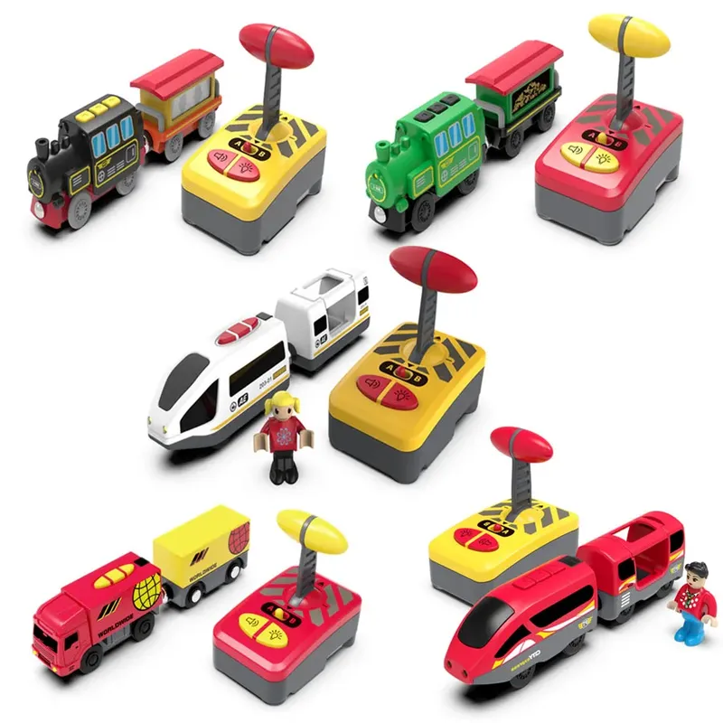 Magnetischer Schlitz, Druckgussauto, RC, elektrische Eisenbahngleis-Sets, passend für alle Holz-Eisenbahnschienen-Zubehör, Weihnachtsgeschenk für Kinder