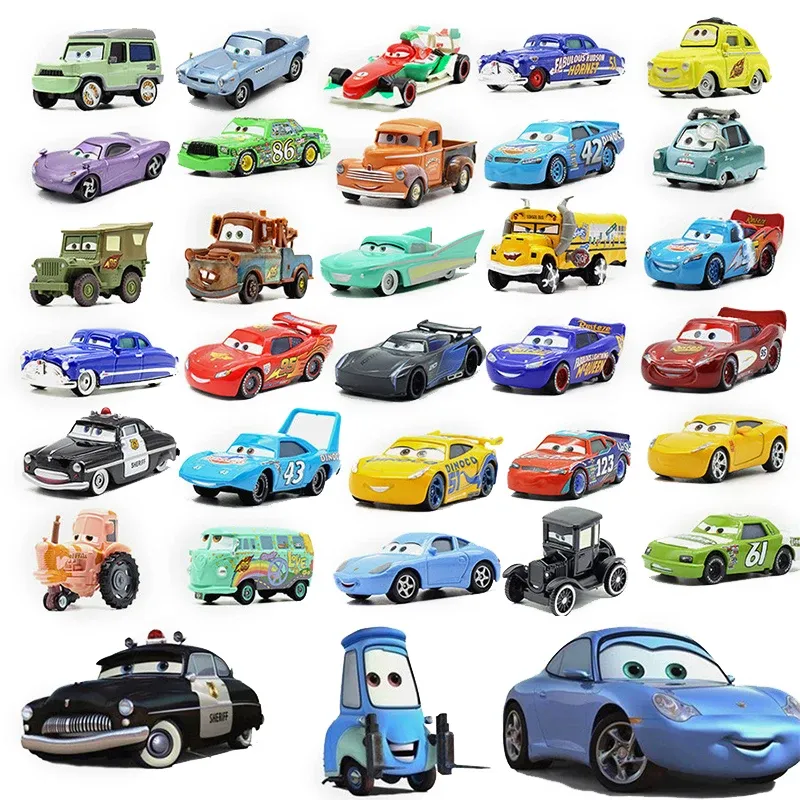 Disney Cars 2 Pixar Rennwagen 3 1 Spielzeug Lightning Mcqueen Collection Die Model Mini Racing Dinoco Racer Kinder Weihnachtsgeschenk