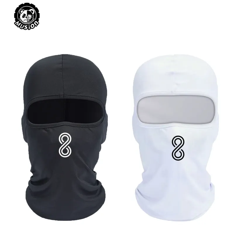 Musion Motorrad Sturmhaube Modedruck Sonnenschutz Vollgesichtsmaske Atmungsaktive Maske Sturmhaube Fahrrad Radfahren