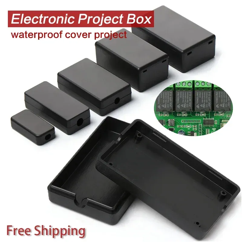 Elektronische Lieferungen, wasserdichte Projektbox aus ABS-Kunststoff, Aufbewahrungskoffer, Gehäuse, Instrumentenkoffer, Gehäuseboxen