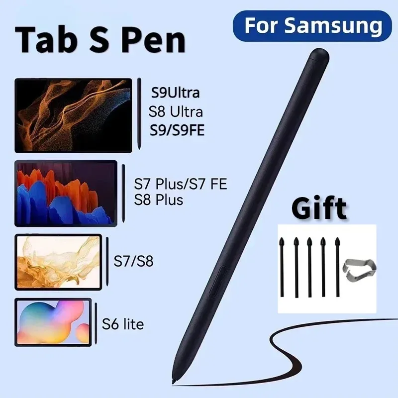 Tablet Pen Stylus Touch Pencil S Pen für Samsung Galaxy Tablet Tab S8 S9 S9FE S7 FE S6 Lite S7+ S8+ Touch Pen ohne Bluetooth