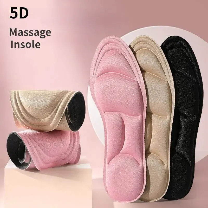 5D Massage Speicher Sport Einlegesohlen Schuhe Atmungsaktive Kissen Männer Frauen Orthopädische Arch Support Einlegesohlen Pflege Orthopädische Einlegesohle