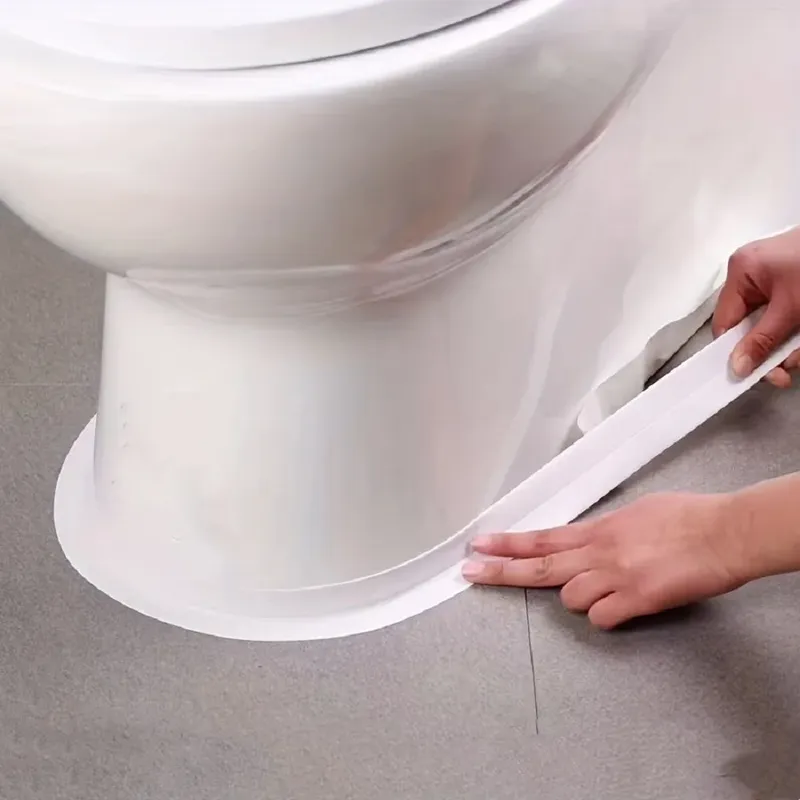 3,2 m Bad-Dichtungsband, selbstklebendes PVC, ölbeständig, für Küchenspüle, Kante, Eckwandaufkleber, wasserdichtes WC-Dichtungsstreifenband