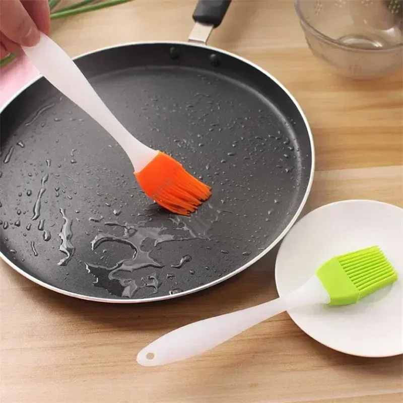 Mehl-Gebäckpinsel kann zerlegt werden, Silikon-Kuchenpinsel, Backutensilien, Küche, Silikon, Grill, Ölpinsel