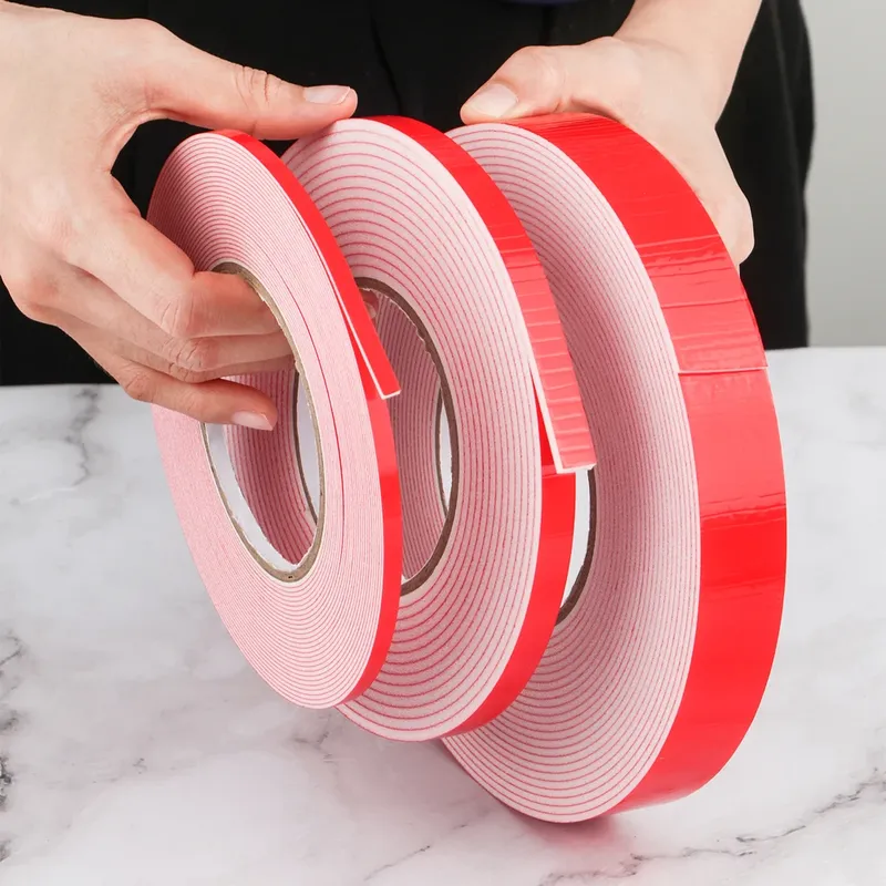 Doppelseitig klebende Schaumstoffrolle, 131 Fuß, schüttelndes 3D-Schaumband für Shaker-Karten, Fotos, Karton, Planer, Seite, Heimdekoration, Kartenherstellung