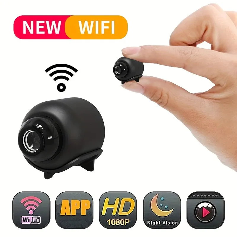 Neue X5 Mini-Kamera 1080P, klare Nachtsicht, leicht, tragbar, Premium-Kameras, Bewegungserkennung, kabellose WiFi-Überwachungskamera