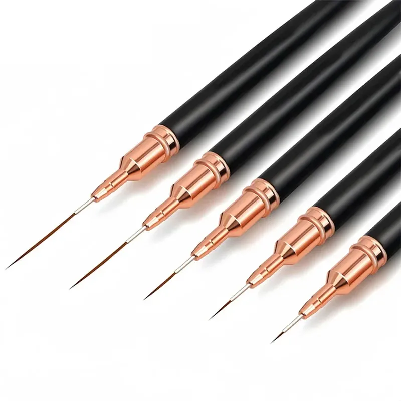 Nagelpinselstift 5 teile/satz Nail Art Liner Pinsel Set Längliche Streifen Zeichnung Professionell