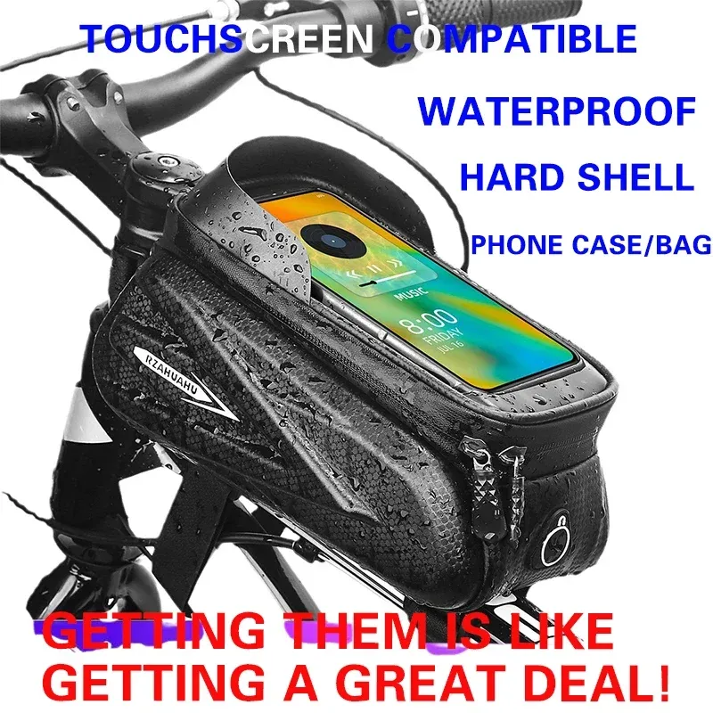Fahrrad tasche Vorder rohr tasche Hartsc halen tasche Fahrrad tasche Rahmen tasche Oberrohr tasche Mountainbike-Tasche Fahrrad tasche Fahrrad zubehör