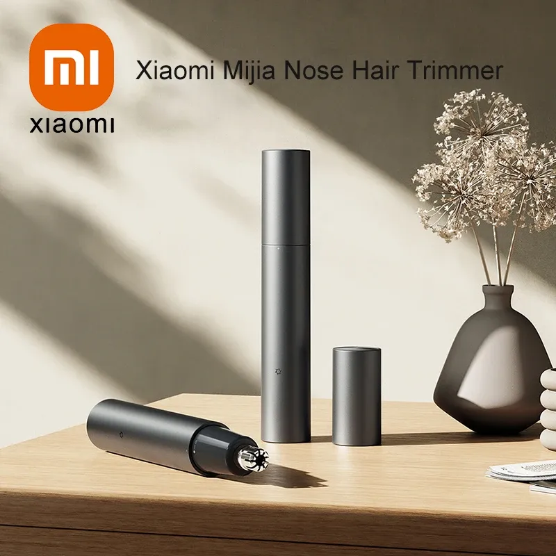 2023 neue Xiaomi Mijia elektrische Nase Haars ch neider tragbare Nase Ohren Haar Augenbrauen schneider für Männer wiederauf ladbare schmerzlose Haars chneide maschine
