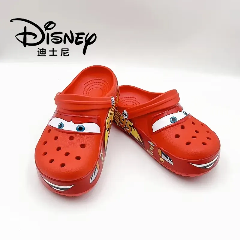 Hot Anime Disney Mcqueens Pixar Cartoon Solide Wasserdichte Hausschuhe Outdoor Sandalen Casual Atmungsaktive Ankle-wrap Eva Schuhe Geschenke