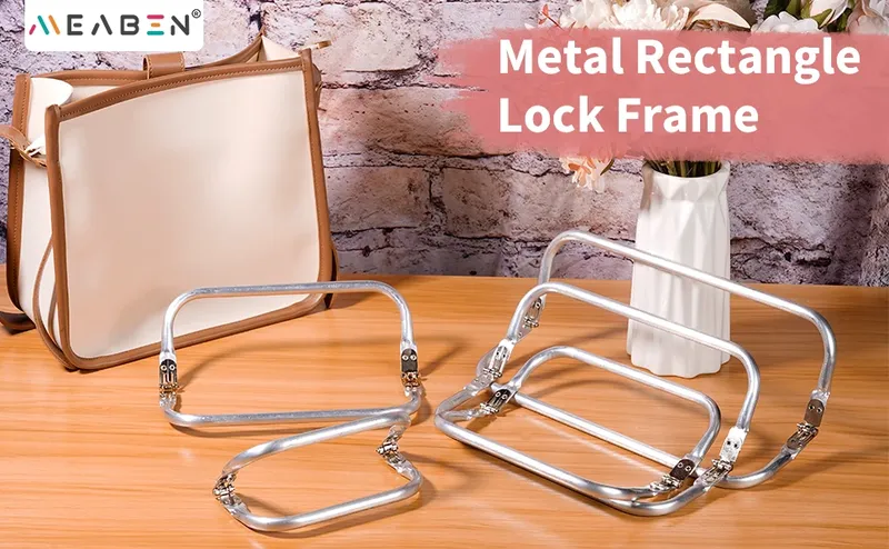 Tasche Rahmen Für Brieftasche Arzt Geldbörse Metall Aluminium Rohr Rahmen DIY Tasche Griff Zubehör Clutch Tasche Teile