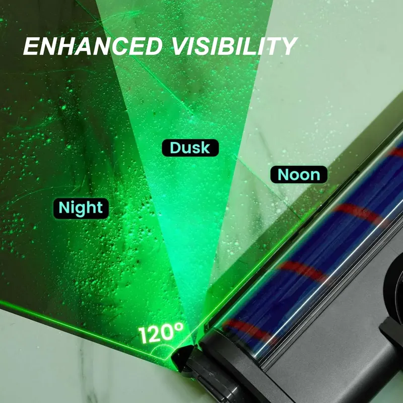 Staubsauger Staub Display LED Lampe Offen Mikroskopischen Staub Tierhaar Katze Hund Fell Vakuum Licht Befestigung für Shark für Bissell