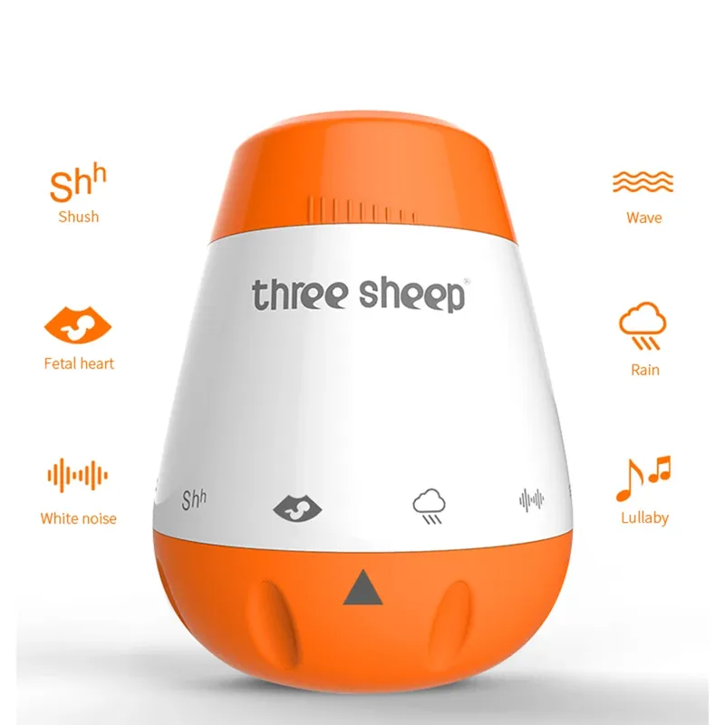Baby White Noise Machine Intelligente Musik Sprachsensor Kleinkinder Schlechter Schlaf Helfer Therapie Sound Monitor Generator für Babys Entspannen Spielzeug