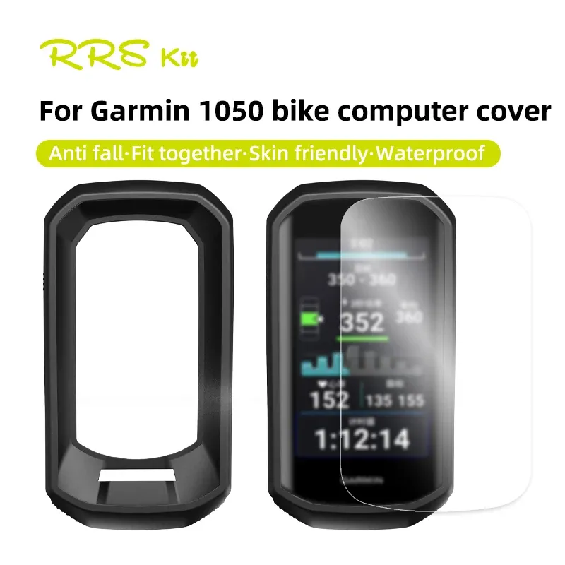 Für Garmin Fahrrad Computer Silikons chutz hülle Soft Edge Schutzhülle Displays chutz folie Fahrrad zubehör