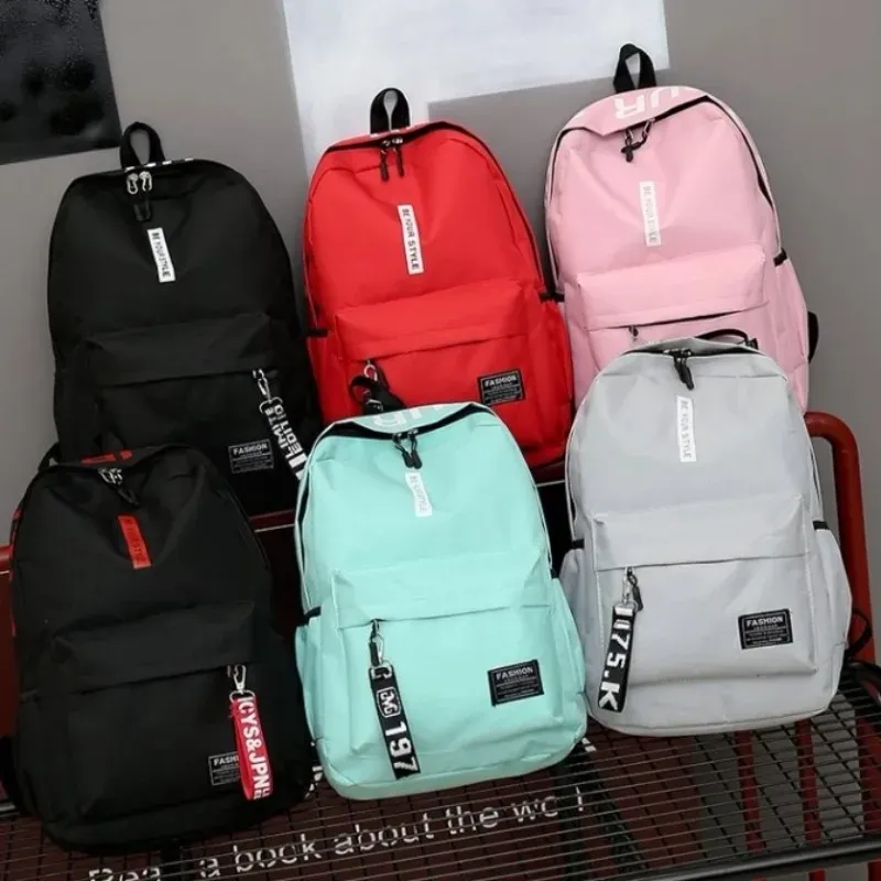 Modetrend Rucksack Rucksack für Männer und Frauen Junior High School Schüler Tasche große Kapazität koreanische Version von th