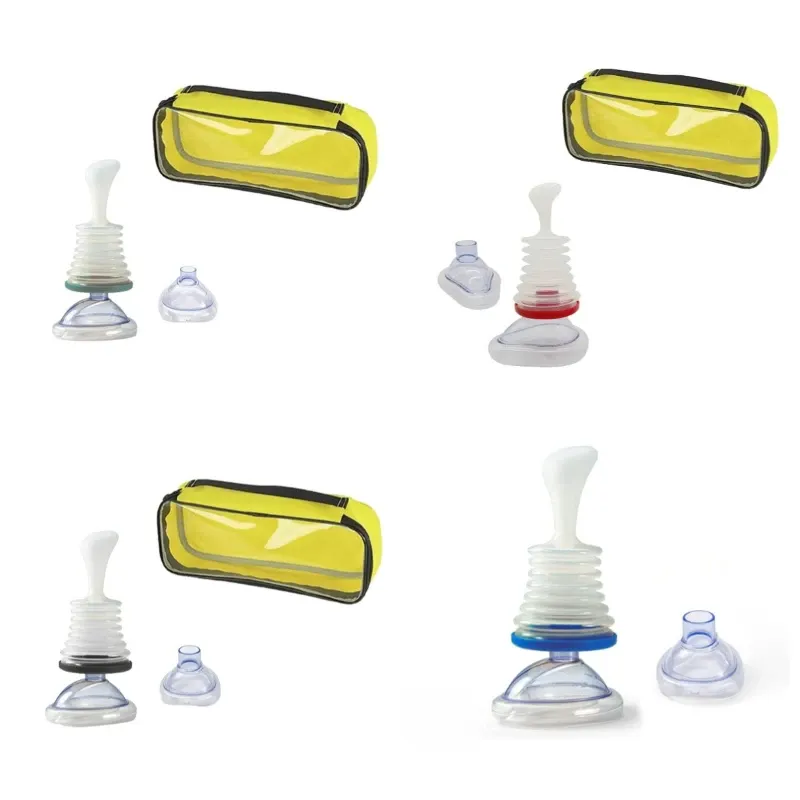 4 Teile/satz Erste-Hilfe-Set ErstickungsgerĂ€t Erwachsene & Kinder 2 GröĂe Erstickungs-Rettungs-Kits Home Asphyxia RettungsgerĂ€t Anti-Erstickung