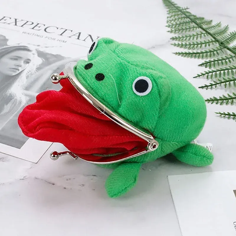 Plüsch Frosch Münze Brieftasche Anime Ninja Brieftasche Halloween Rollenspiel Ninja Thema Party Geschenk