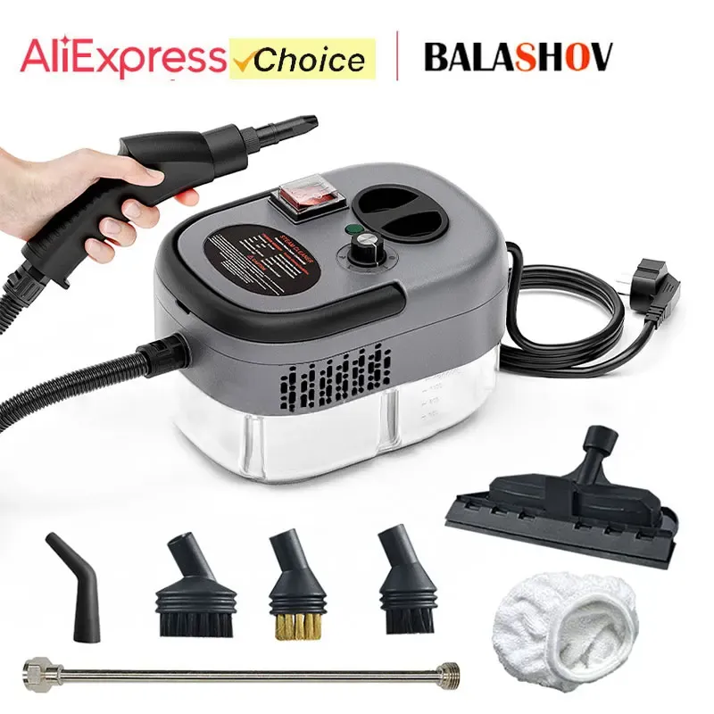 2500 W Hoch- und Temperatur-Handdampfreiniger, Klimaanlage, Küchenhaube, Auto-Dampfreinigungsmaschine, Boden- und mehr Reinigung