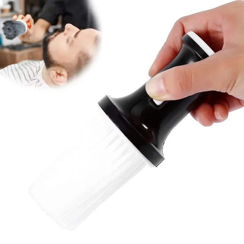 Barber Shop Gebrochenes Haar Duster Pinsel Schwarz Friseur Wischen Hals Haar Reinigung Duster Haar Schneiden Rasierpinsel Styling Werkzeuge