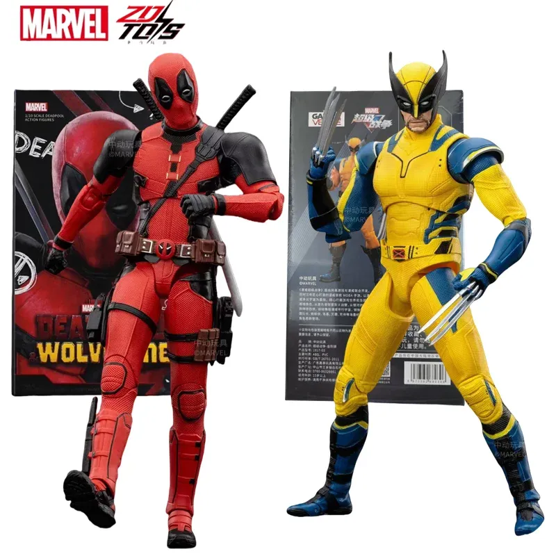 2024 Deadpool & Vielfraß Action figuren Filmversion zd Spielzeug Serie Sammlungen Erwachsenen Action figuren Kinder Geschenk