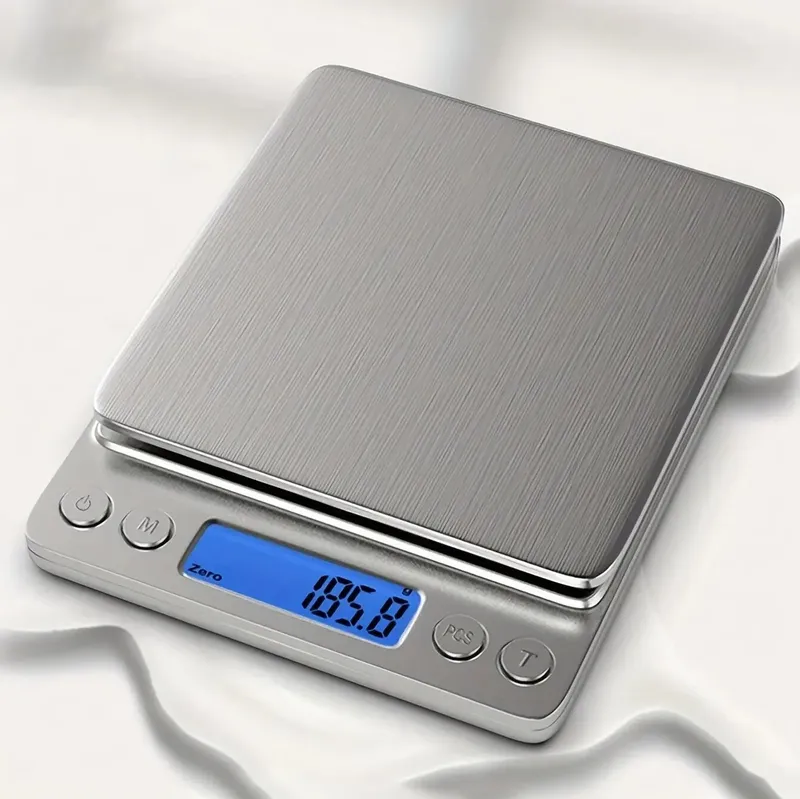 1 Stücke Digitale Küchenwaage 3000g/0,1g Kleine Schmuckwaage Lebensmittelwaage Digitales Gewicht Gramm und Unze Digitale Grammwaage