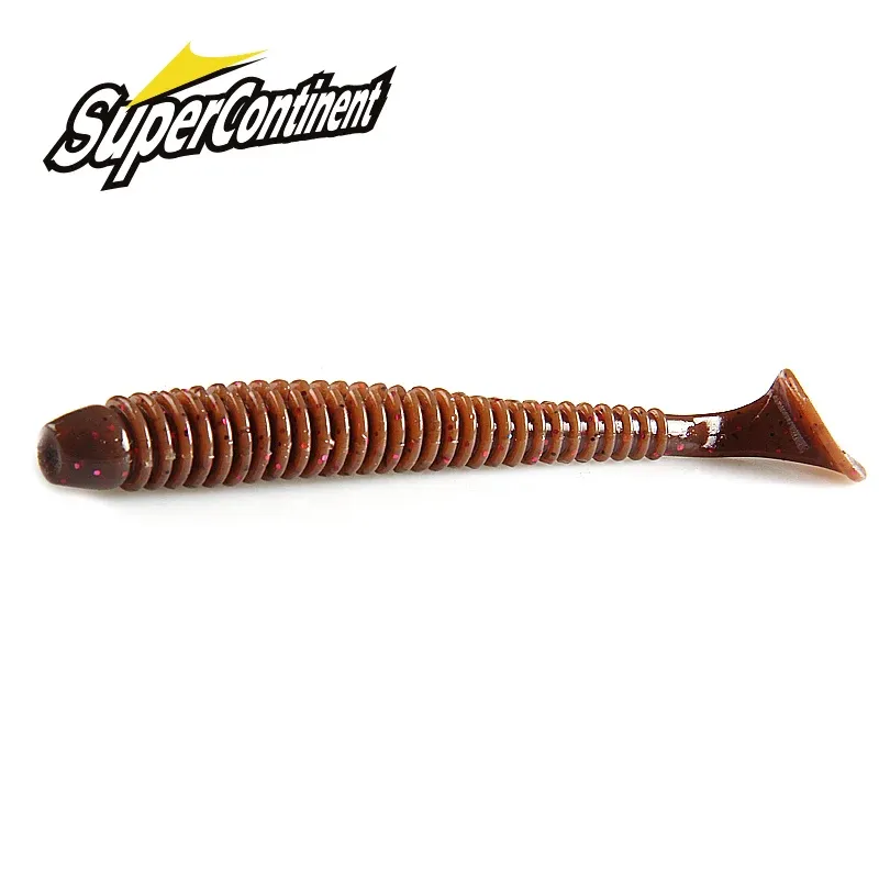 Supercontinent Swing Impact Ring Shad Angelköder 6 Stück/10 Stück/20 Stück künstliche Pesca Leurre Souple Angelköder