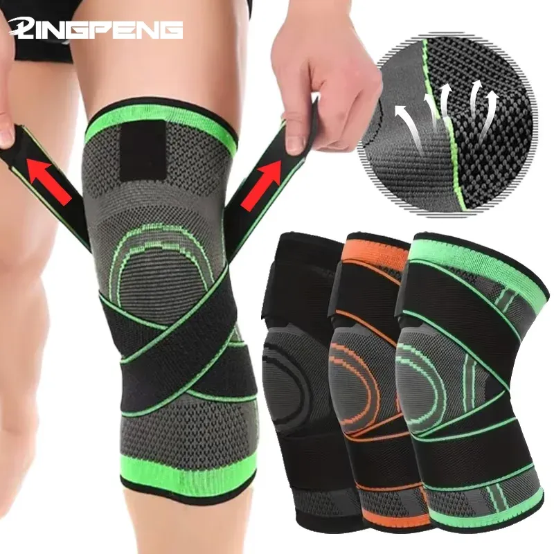 1PCS Einstellbare Sport Knie Pad Knie Schmerzen Relief Patella Stabilisator Brace Unterstützung für Wandern Fußball Basketball Laufen Sport