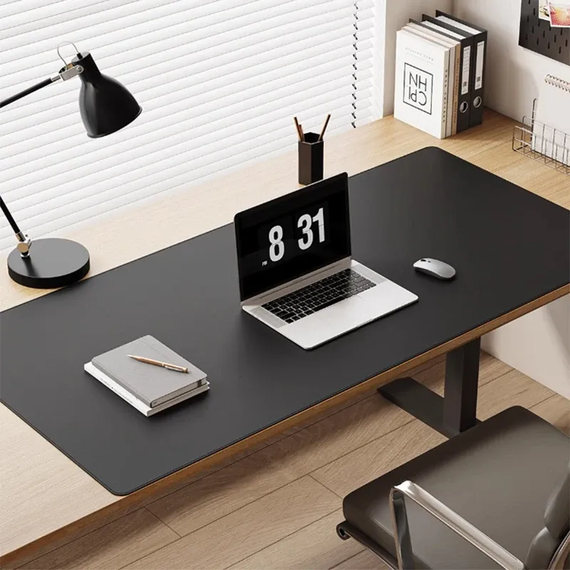 Mauspad Große Größe Büro Schreibtisch Schutz Matte PU Leder Wasserdichte Desktop Tastatur Schreibtisch Pad Gaming Mousepad PC Zubehör