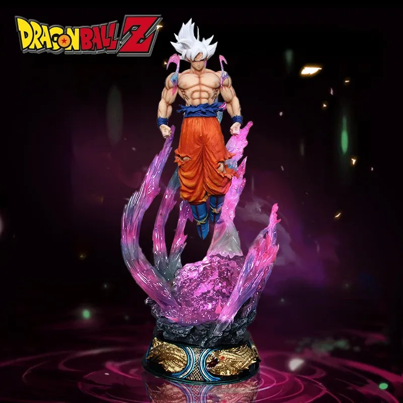 2025 Neue Dragon Ball Son Goku 25 cm Figur Ultra Instinct Super Saiyajin Figur Statue PVC Statue Modell Ornament Sammlung Geschenk