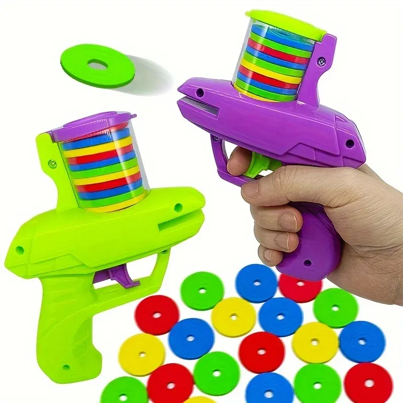 KNYYSECQ Kinder-Soft-Bullet-Pistole, Spielzeugpistole, kann Schaumstoff-Burst-Pistole, Eltern-Kind-Interaktion, Auswurf, Junge, Weihnachtsgeschenk feuern