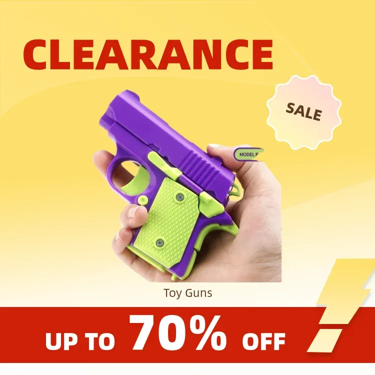 Clearance_Neue Ankunft Stress Relief ABS Kunststoff Mini 1911, 3D Gedruckt Schwerkraft Zappeln Pistole Pistole Spielzeug Geschenk Förderung Spielzeug Für Jungen K