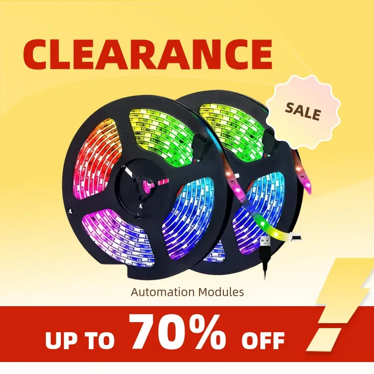 Clearance_5050 5 V LED-Streifenlichter, 16 Millionen Farben, RGB-LED-Streifenbeleuchtung, Musik-Synchronisierung, Farbwechsel für Party, Garten, Heimdeko