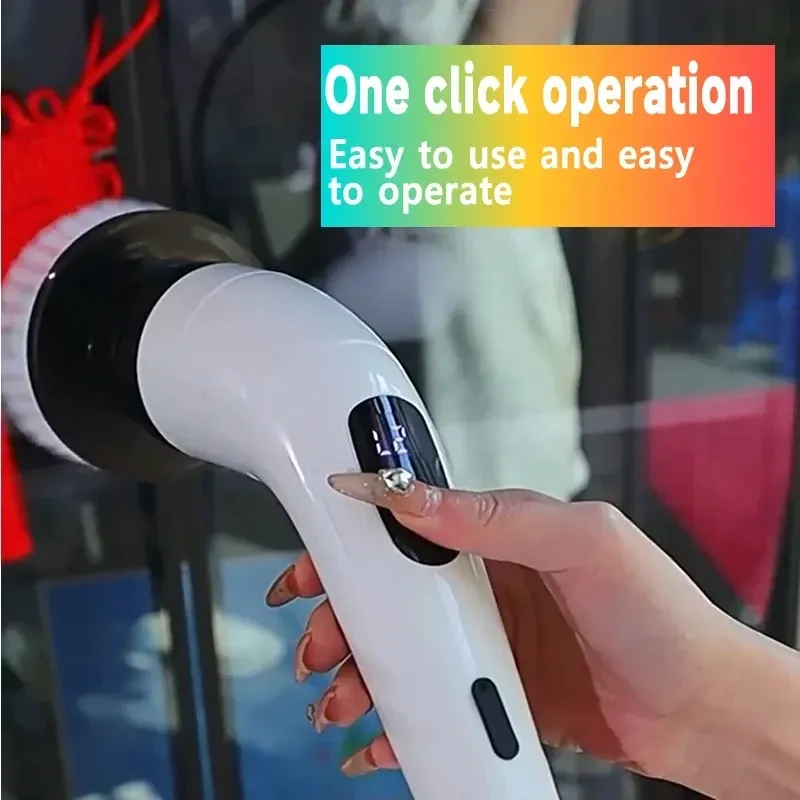 Haushalt Cordless Spin Wäscher Küche Gadgets Haar Bürsten Bad Besen Wc Mops Elektrische Mehrzweck Reinigung Pinsel