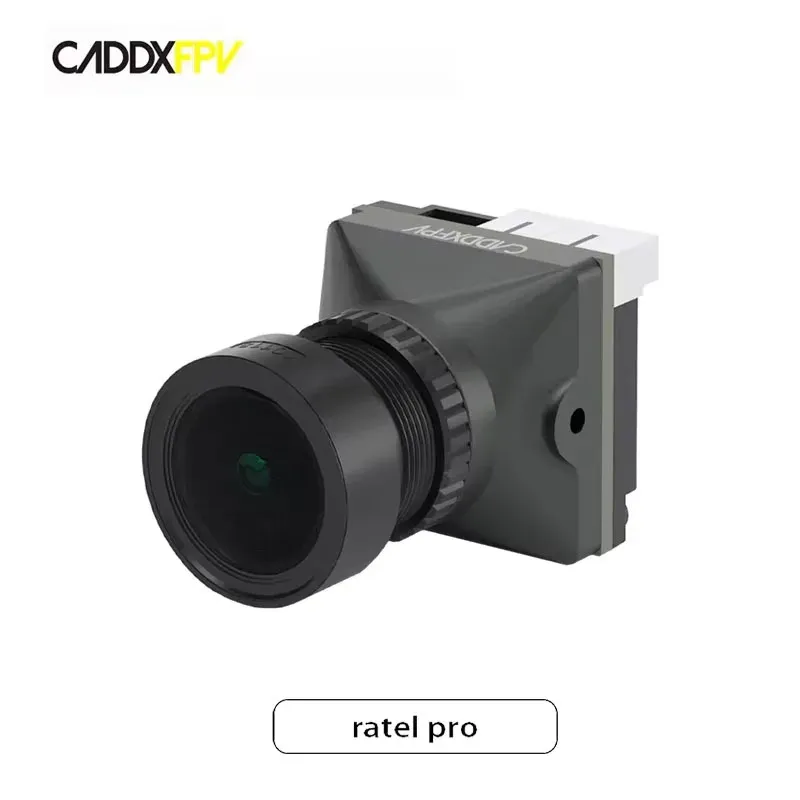 CADDX Ratel Pro FPV-Kamera 1/3/5PC 1500TVL 2,1 mm Objektiv 16:9/4:3 NTSC/PAL FOV125 °   Blacklight Nachtsichtkamera für RC-Drohne