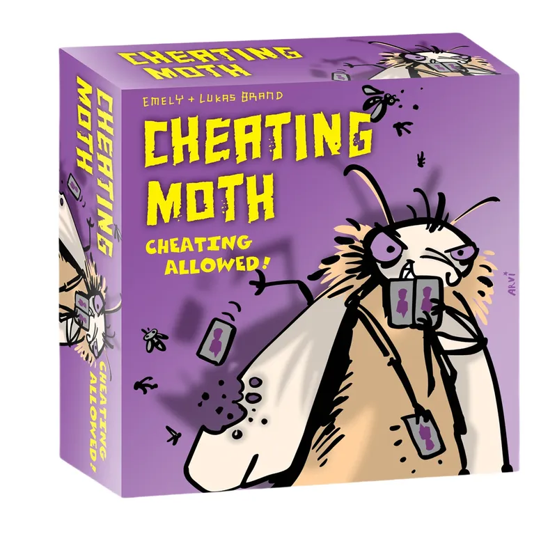 Mogel Motte Kaker Laken Poker Royal Kartenspiel Devir-Game Cheating Moth Board Deck