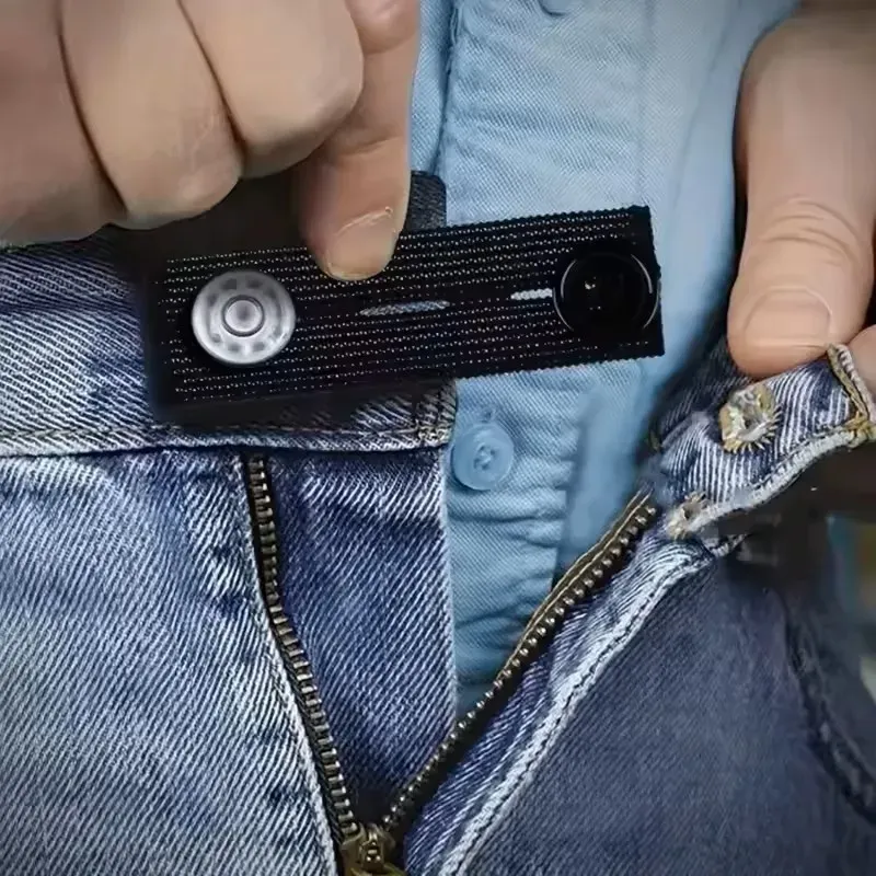 5 stücke Hose Extender Gürtel Unisex Taille Band Enge Hosen Jeans Röcke Mutterschaft Taste Haken Kleidungsstück DIY Nähen Liefert