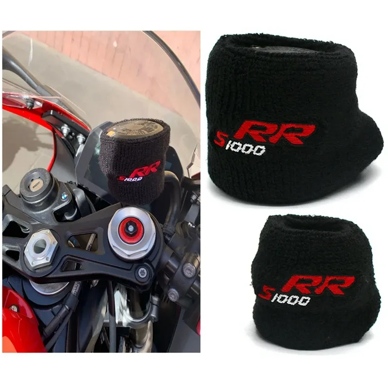 Motorrad S1000RR Vorderradbremse Kupplungsflüssigkeit Ölbehälter Abdeckung Socke für BMW S1000 M1000 RR HP4 2009-2024 Sportbikes