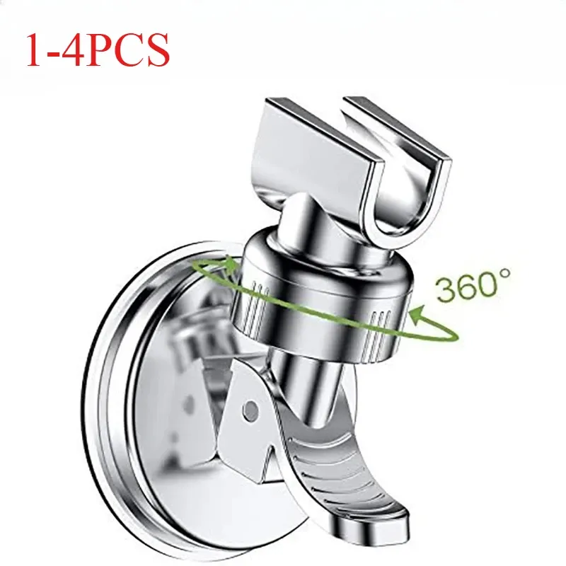 1-4Pcs Starke Vakuum Saugnapf Dusche Rack Einstellbare Handheld Dusche Kopf Wand Halterung Rotierenden Badezimmer Dusche basis